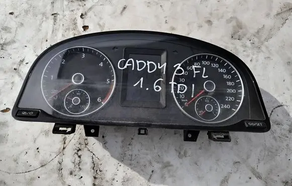 Volkswagen Caddy Speedometer (instrument cluster) 2K0920865J