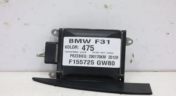 BMW 3 F30 F35 F31 Blind spot module 6858472