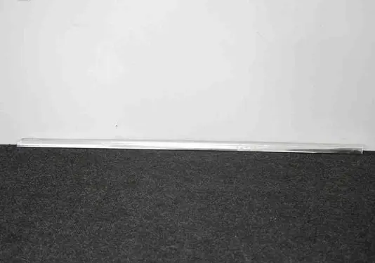 Volvo V70 Rear door glass trim molding
