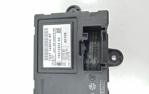 Volvo XC60 Door control unit/module 7G9T14B534BF 1001220200