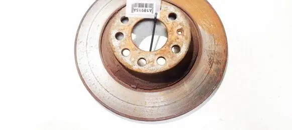 Audi A6 S6 C6 4F Rear brake disc neventiliuojamas