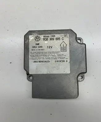 Volkswagen PASSAT B5.5 Airbag control unit/module 6Q0909605C 31010705H 5WK42900