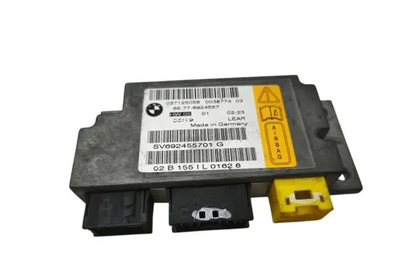 BMW 7 E65 E66 Airbag control unit/module 6924557 037125058 7125056