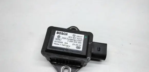 Audi A4 S4 B6 8E 8H ESP acceleration yaw rate sensor 8E0907637A