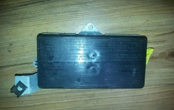 Front door airbag