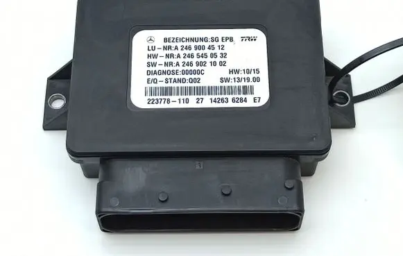 Mercedes-Benz A W176 Hand brake control module A2469004512 A2465450532 A2469021002