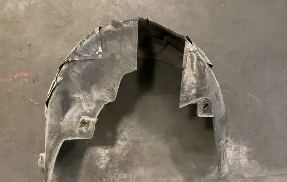 Mercedes-Benz S W222 Rear arch fender liner splash guards A2226908200