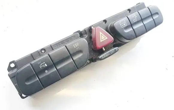 Mercedes-Benz CLK A209 C209 Hazard light switch 2038214758 3306020200