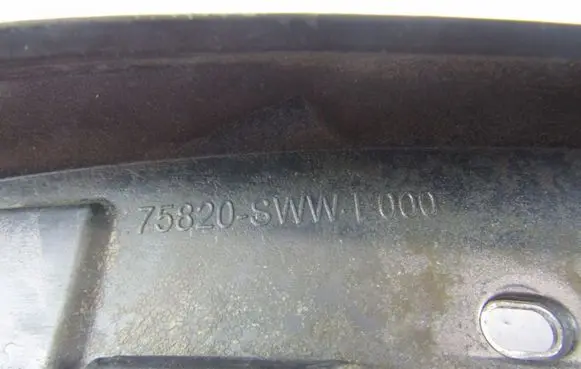 Rear mudguard
