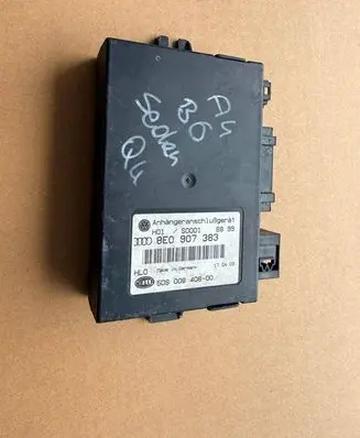 Audi A4 S4 B6 8E 8H Tow bar trailer control unit/module 8E0907383