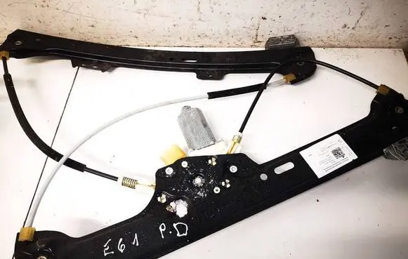 BMW 5 E60 E61 Sliding door window regulator with motor 977972