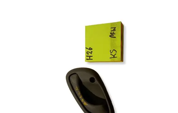 Opel Agila A Front door interior handle 2626156151561626