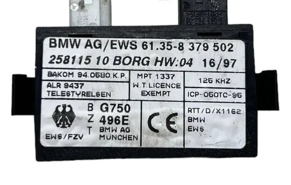 Immobilizer control unit/module