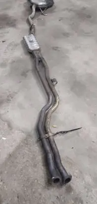 BMW 5 E60 E61 Muffler/silencer 7521350 7521702