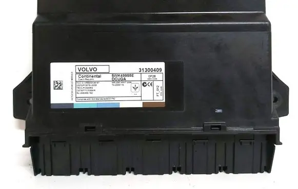 Volvo S60 Keyless (KESSY) go control unit/module 31300409