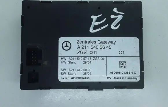 Mercedes-Benz E W211 Door central lock control unit/module A2115405645 A2115405745 A2114420000