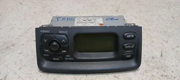 Toyota Yaris Screen/display/small screen 8611052020B0 CNTS0820A FA031625B