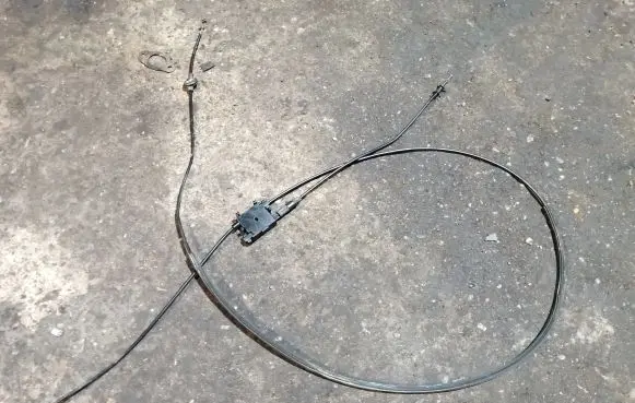 Audi A6 S6 C7 4G Engine bonnet/hood lock release cable 4G0823535