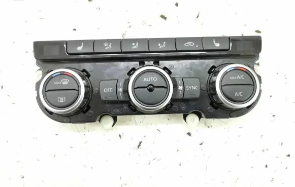 Volkswagen Touran II Climate control unit 3AA907044BQ 5HB01125761 1301420319