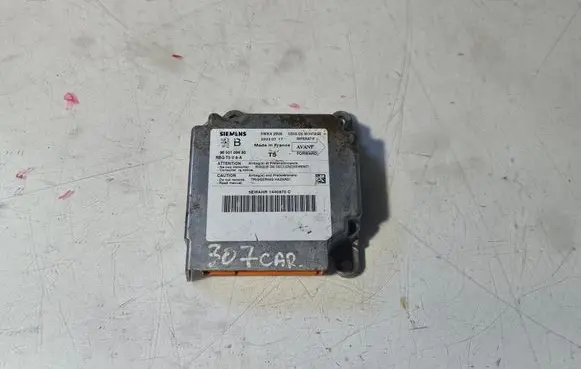Peugeot 307 Airbag control unit/module 9650109480