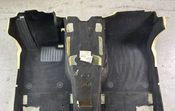BMW 5 F10 F11 Front floor carpet liner 7240925 7240925-02 108740925
