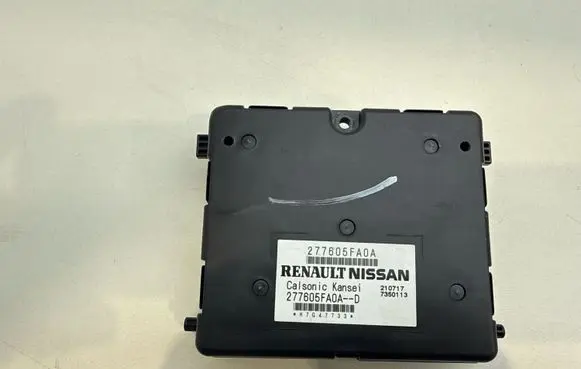 Nissan Micra K14 Air conditioning/heating control unit 277605FA0A