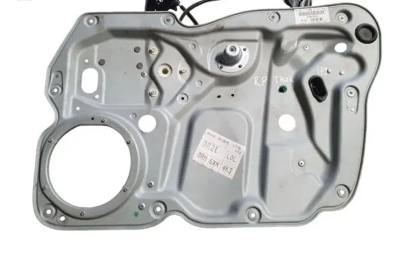 Volkswagen Cross Touran I Front window lifting mechanism without motor 1T1837730AJ