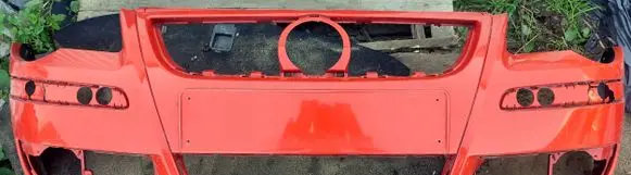 Volkswagen Polo IV 9N3 Rear bumper 6Q0807221C