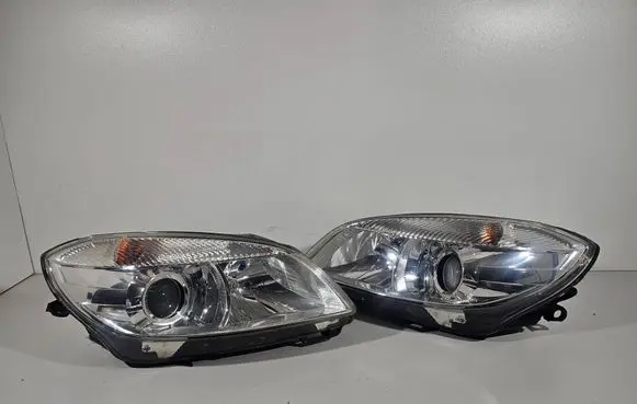 Skoda Fabia Mk2 (5J) Headlights/headlamps set 
