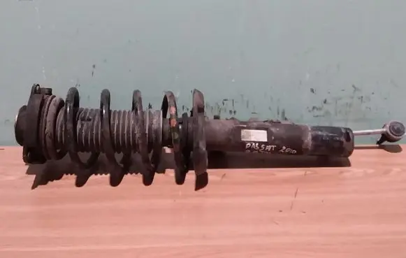 Volkswagen PASSAT B7 Front shock absorber with coil spring 3C0413031AT