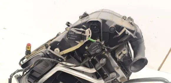 Interior heater climate box assembly