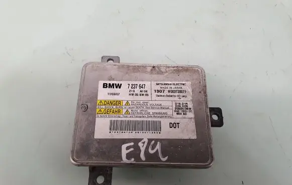 BMW X1 E84 Xenon control unit/module 7237647 63117237647 63117318327