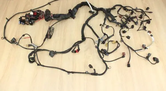 Engine installation wiring loom