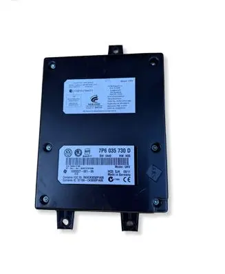 Volkswagen PASSAT B7 Bluetooth control unit module 7P6035730D
