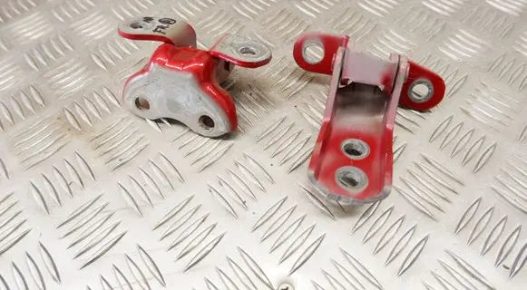Front door hinge set