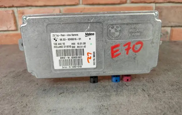 BMW X5 E70 Camera control unit module 9245516 92455160 10844410