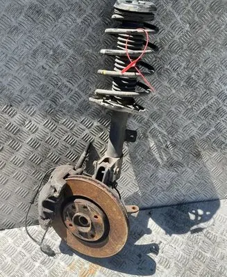 Citroen Berlingo Front shock absorber with coil spring 9670613980