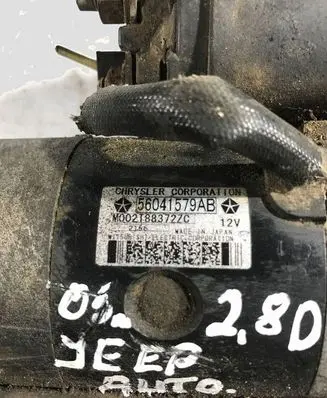 Jeep Cherokee Starter motor 56041579AB