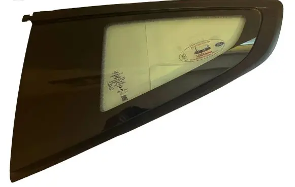 Ford Mustang VI Rear side window JR3B6329701AB 43R000262 DOT90MM504AS2