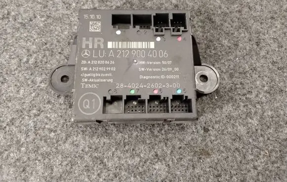 Mercedes-Benz C W204 Door control unit/module A2129004006 A2129029902 A2128208626