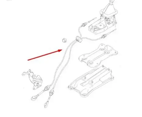 Suzuki Ignis Gear shifter/selector 2830086G20000