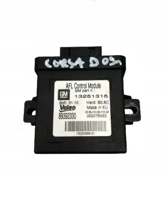 Opel Corsa D Light module LCM 13251315