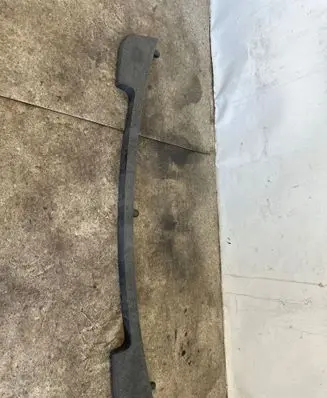 Front bumper foam support bar