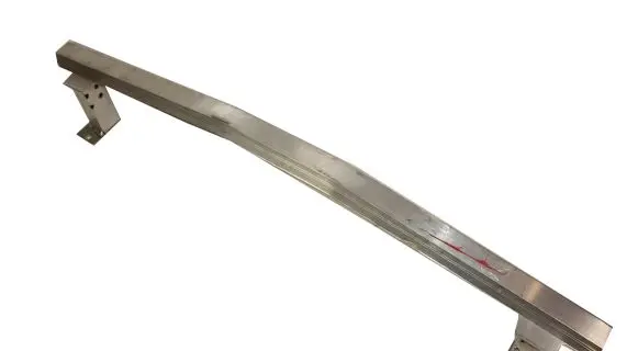 Front bumper support beam