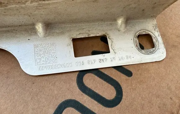 Mercedes-Benz EQC Fender A2938809600 A2939000600 000217247
