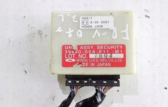 Honda FR-V Other control units/modules A000001 39880S6AE11