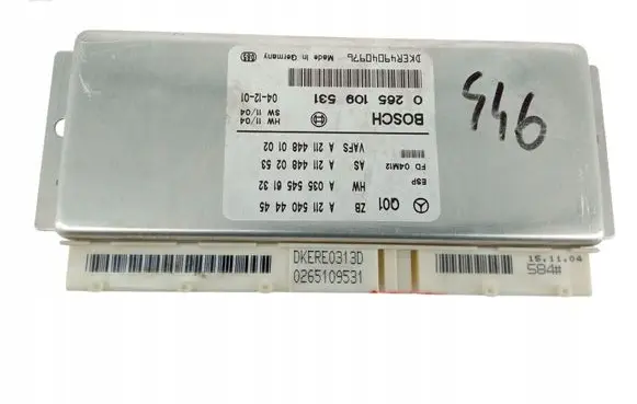Mercedes-Benz E W211 Other control units/modules 0265109531