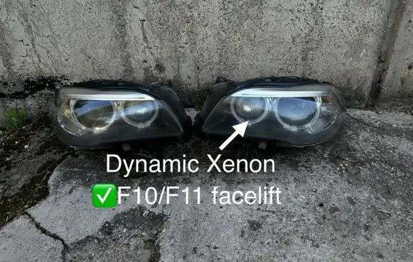 BMW 5 F10 F11 Headlights/headlamps set 7378513 0110874100709511 A9737851305