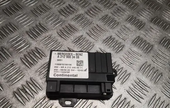 Mercedes-Benz C W204 Fuel injection pump control unit/module 2129003408 A2129003408