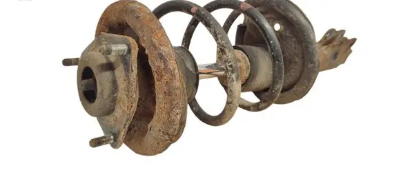 Mitsubishi ASX Front shock absorber with coil spring